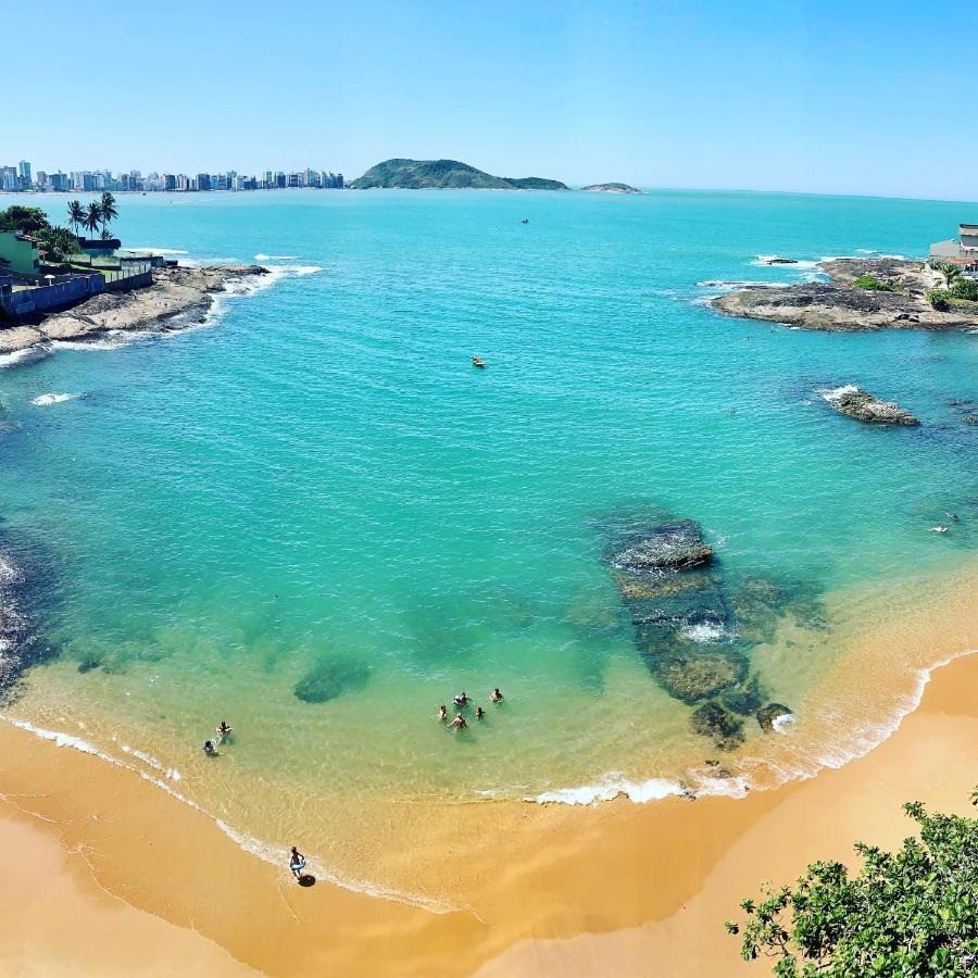 Apartamento Vista Do Mar, Pe Na Areia E Aguas Tranquilas, No Cento De 瓜拉派瑞 外观 照片