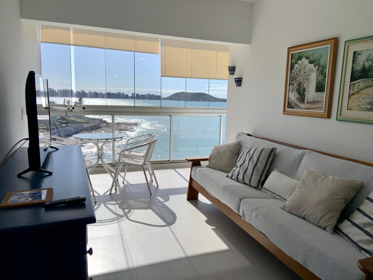 Apartamento Vista Do Mar, Pe Na Areia E Aguas Tranquilas, No Cento De 瓜拉派瑞 外观 照片
