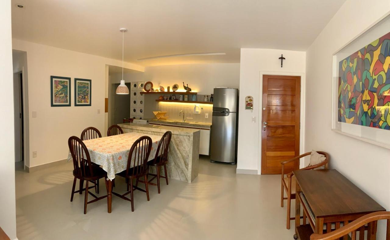 Apartamento Vista Do Mar, Pe Na Areia E Aguas Tranquilas, No Cento De 瓜拉派瑞 外观 照片
