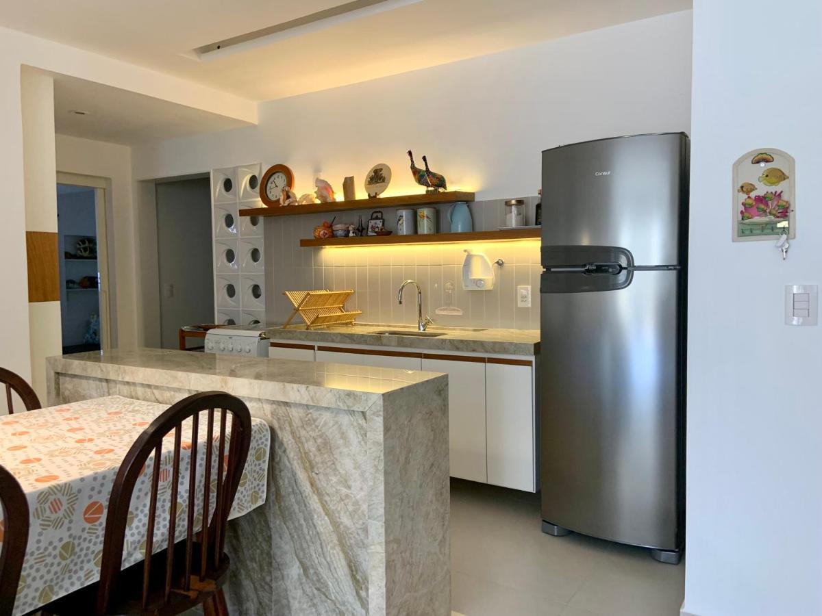 Apartamento Vista Do Mar, Pe Na Areia E Aguas Tranquilas, No Cento De 瓜拉派瑞 外观 照片